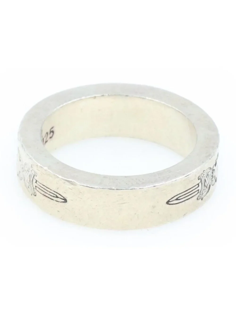 Chrome Hearts Spacer Dagger Ring Silver